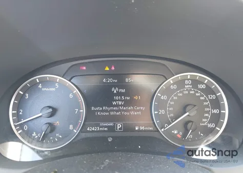 2020 Infiniti Qx50 Luxe z USA, uszkodzony, nr VIN 3PCAJ5M13LF103064